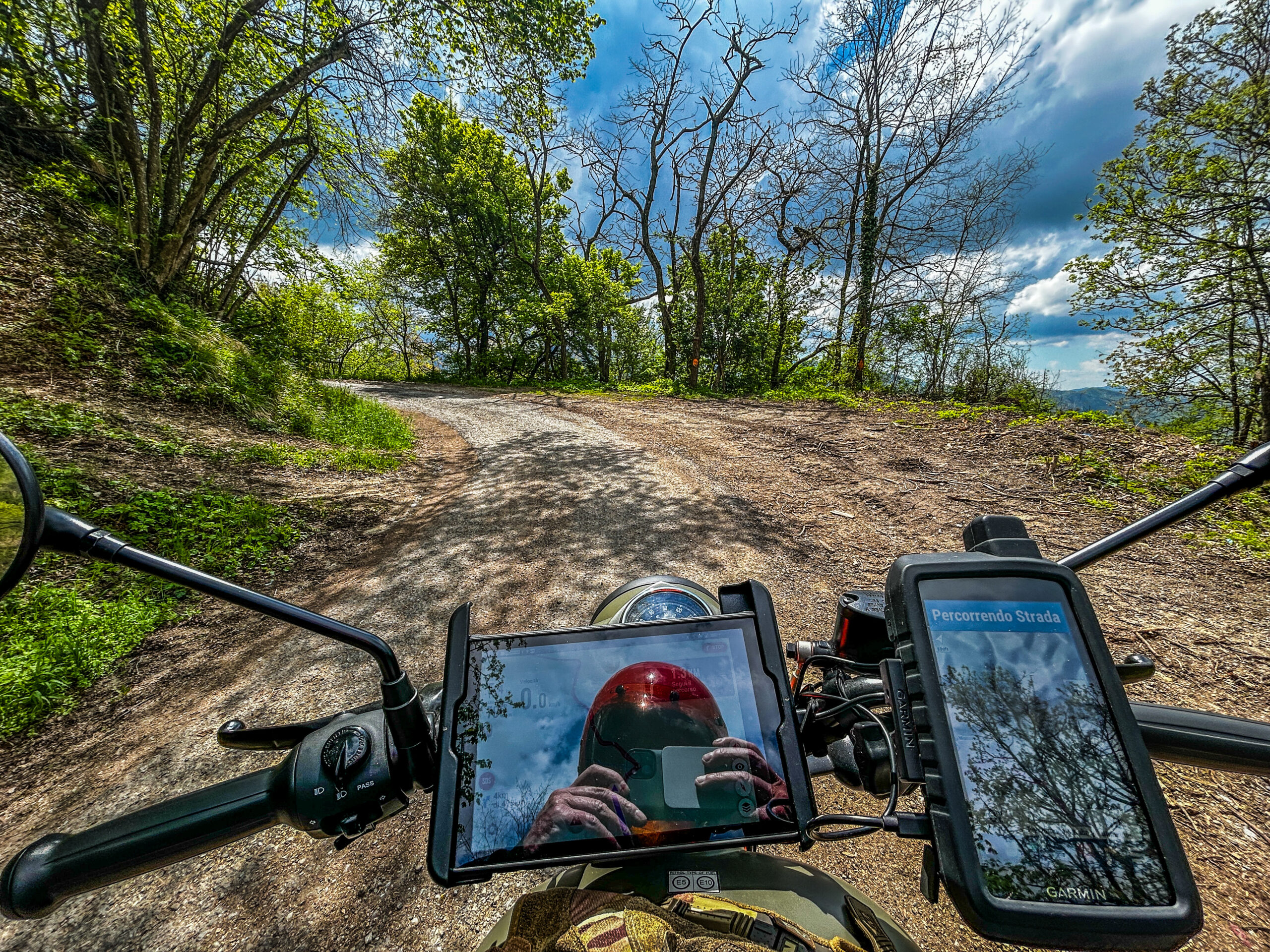 Mototrek500: ricognizioni in corso. Itinerario panoramico tutto asfalto, ma pepato!